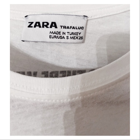 Zara trafaluc embellished graphic tee - Picture 5 of 7